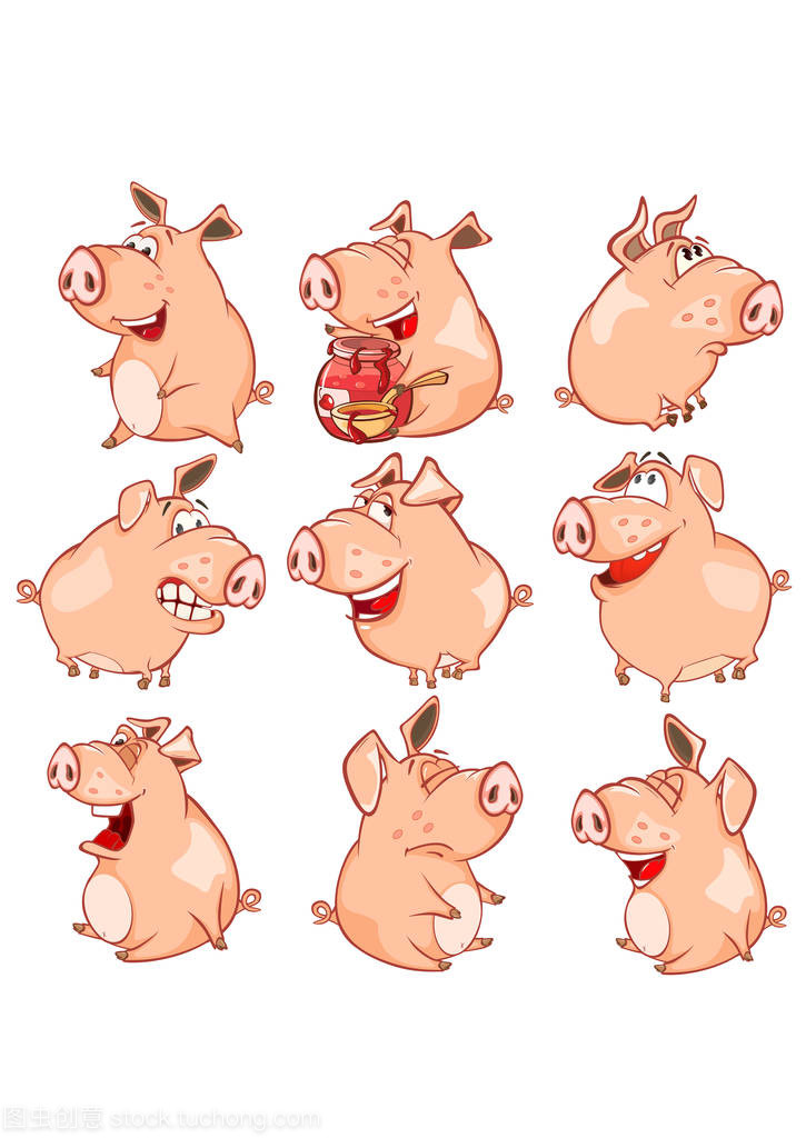 萌趣農(nóng)場 彩繪豬與矢趣雞的卡通奇遇