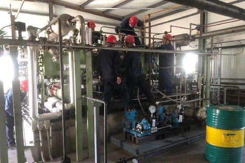 豐喜運營部循環氣壓縮機順利投運，為生產注入新動力